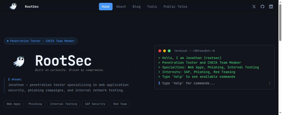 Rootsec screenshot